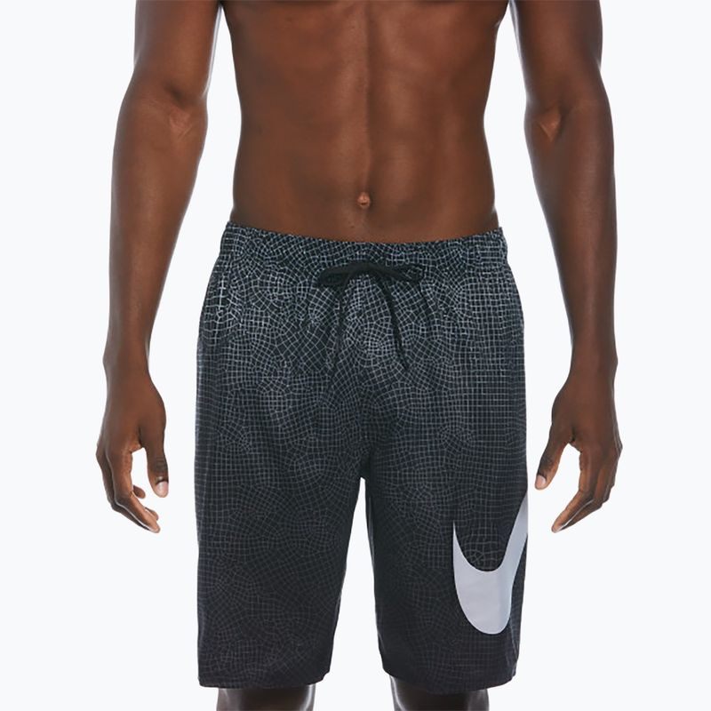 Vyriški maudymosi šortai Nike Grid Swoosh Breaker 9" Volley black 5