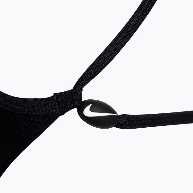 Moteriškas vientisas plaukimo kostiumas Nike Hydrastrong Adjustable Crossback black 6