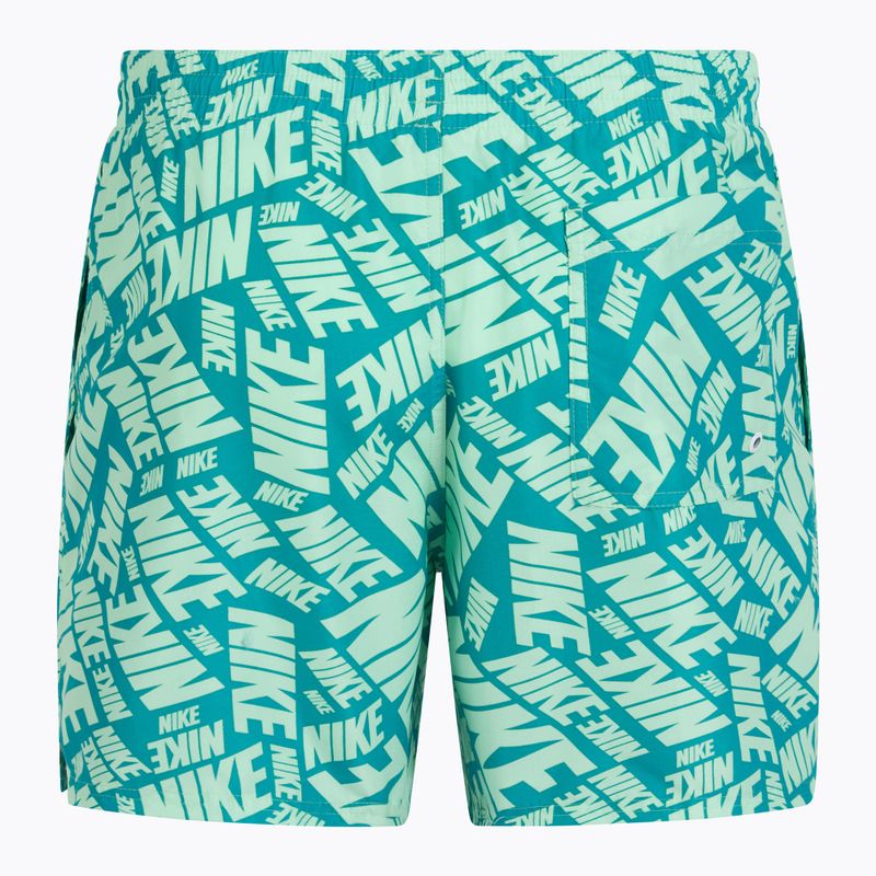 Vyriški maudymosi šortai Nike Tossed 5" Volley vapor green 2