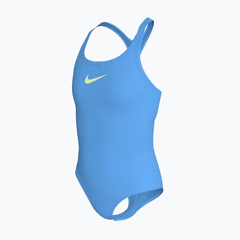 Nike Essential Racerback vientisas vaikiškas maudymosi kostiumėlis university blue 3
