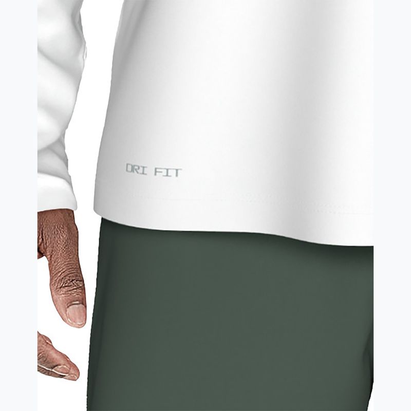 Vyriški marškinėliai ilgomis rankovėmis Nike Luxe Letter Hydroguard white 6