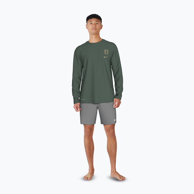 Vyriški marškinėliai ilgomis rankovėmis Nike Luxe Letter Hydroguard fir 2