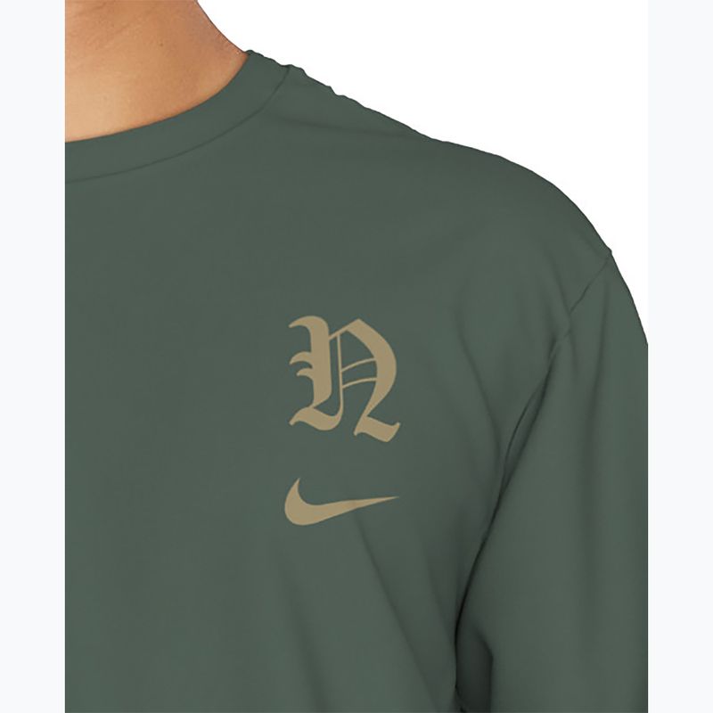 Vyriški marškinėliai ilgomis rankovėmis Nike Luxe Letter Hydroguard fir 5
