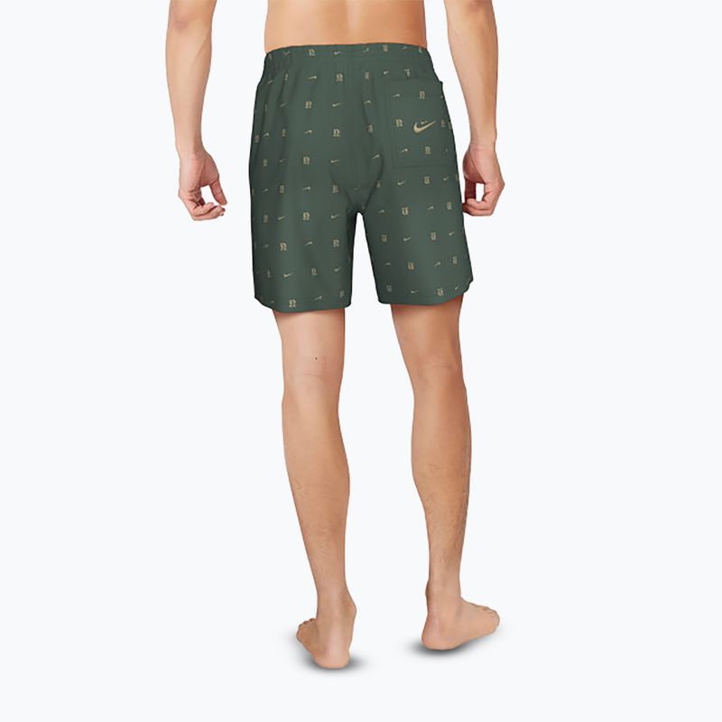 Vyriški maudymosi šortai Nike Luxe Letter 7" Volley fir 3