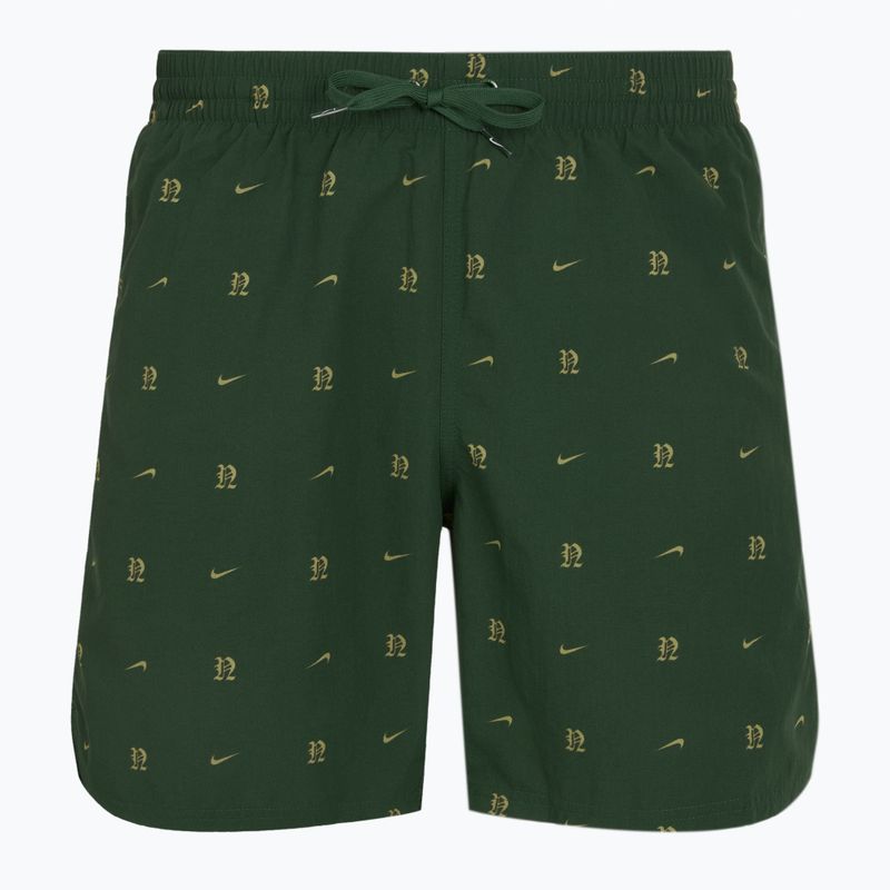 Vyriški maudymosi šortai Nike Luxe Letter 7" Volley fir