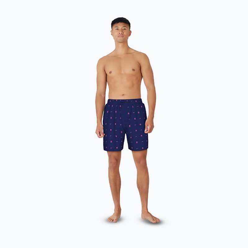 Vyriški maudymosi šortai Nike Luxe Letter 7" Volley midnight navy 2