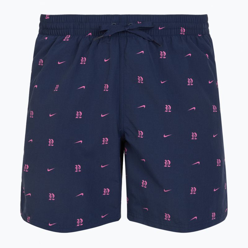 Vyriški maudymosi šortai Nike Luxe Letter 7" Volley midnight navy