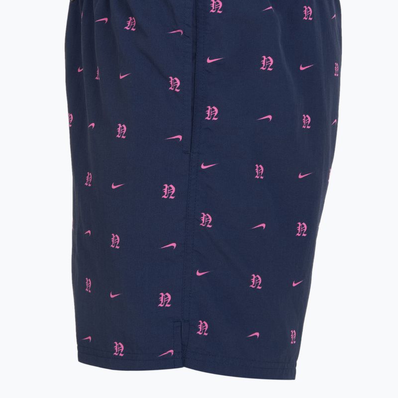 Vyriški maudymosi šortai Nike Luxe Letter 7" Volley midnight navy 3