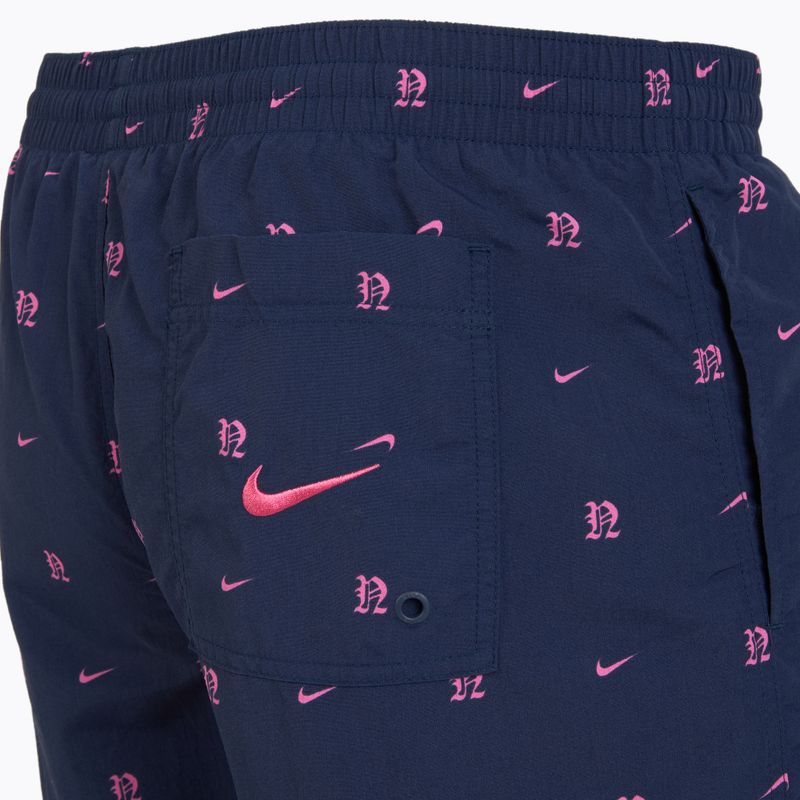 Vyriški maudymosi šortai Nike Luxe Letter 7" Volley midnight navy 4