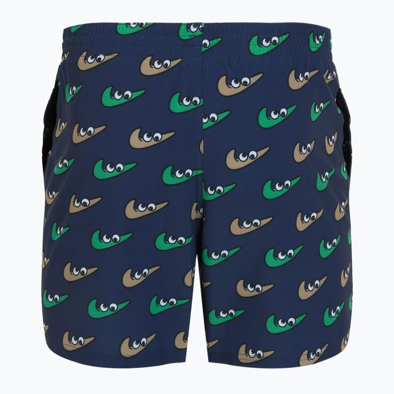 Vyriški maudymosi šortai Nike Multi Print 5" Volley midnight navy 2