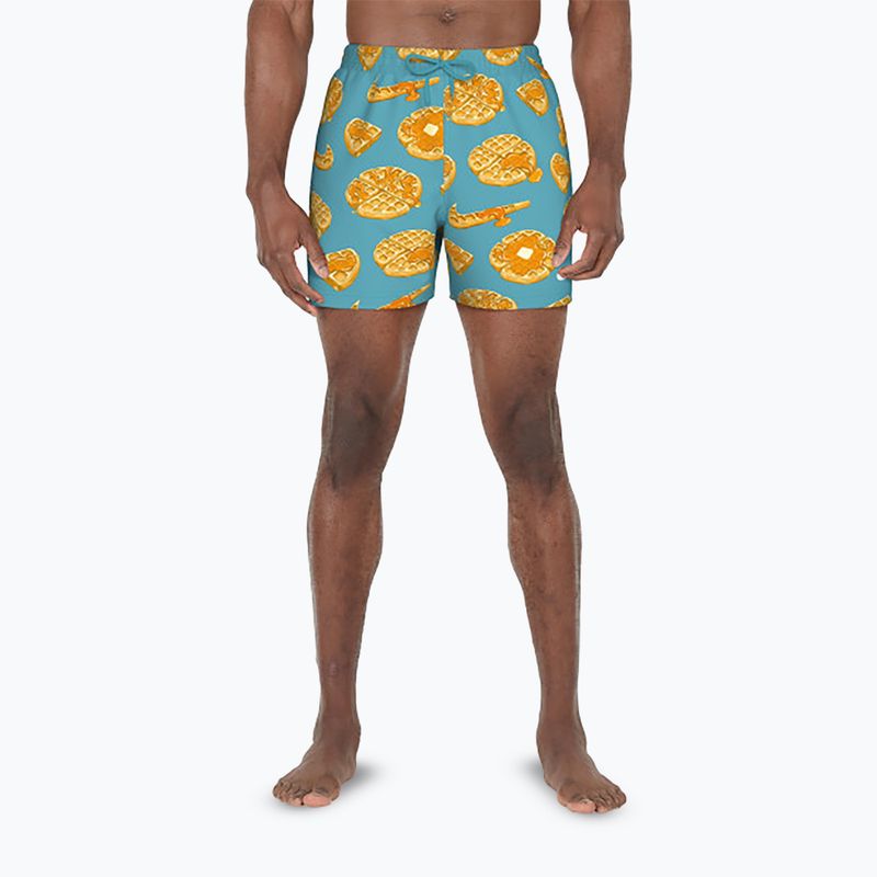 Vyriški maudymosi šortai Nike Multi Print 5" Volley dusty cactus
