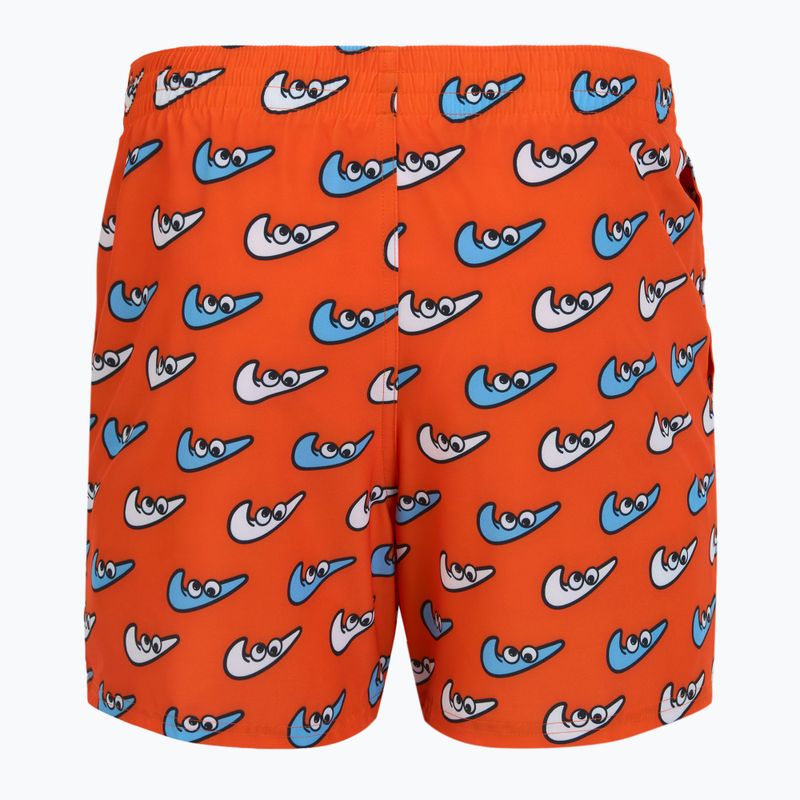 Vyriški maudymosi šortai Nike Multi Print 5" Volley orange blaze 2