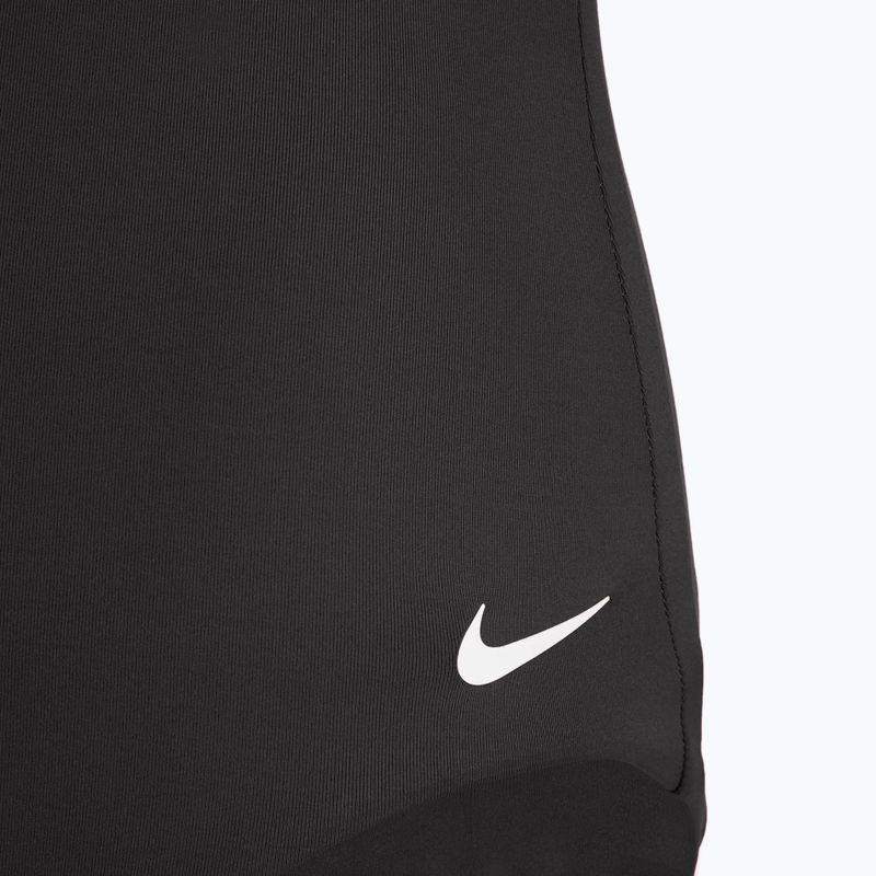 Moteriškas vientisas plaukimo kostiumas Nike Essential Asymmetrical black 3
