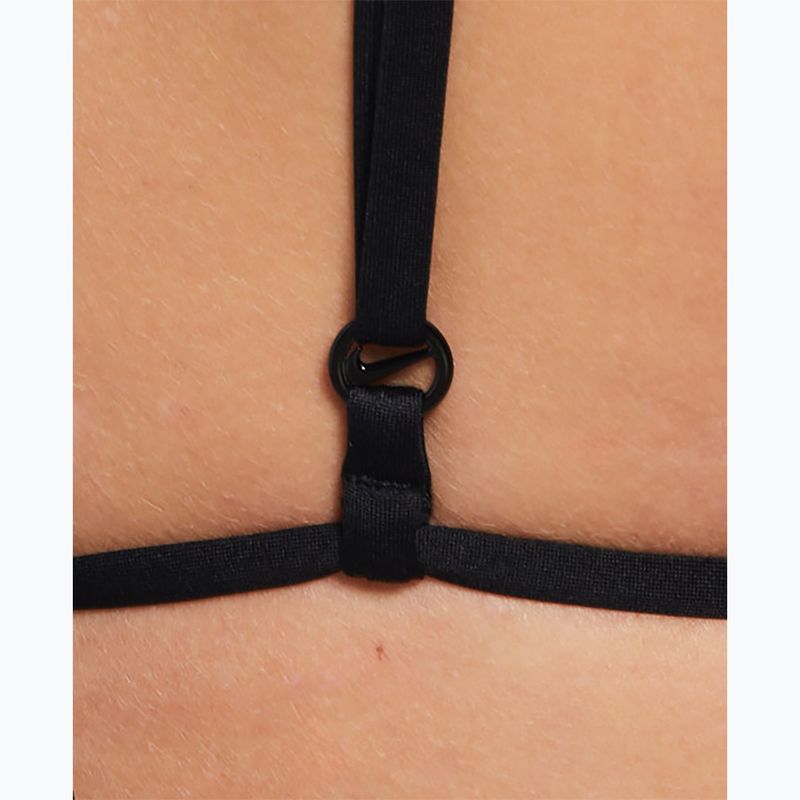 Nike Essential Trikampio formos maudymosi kostiumėlio viršutinė dalis juoda 5