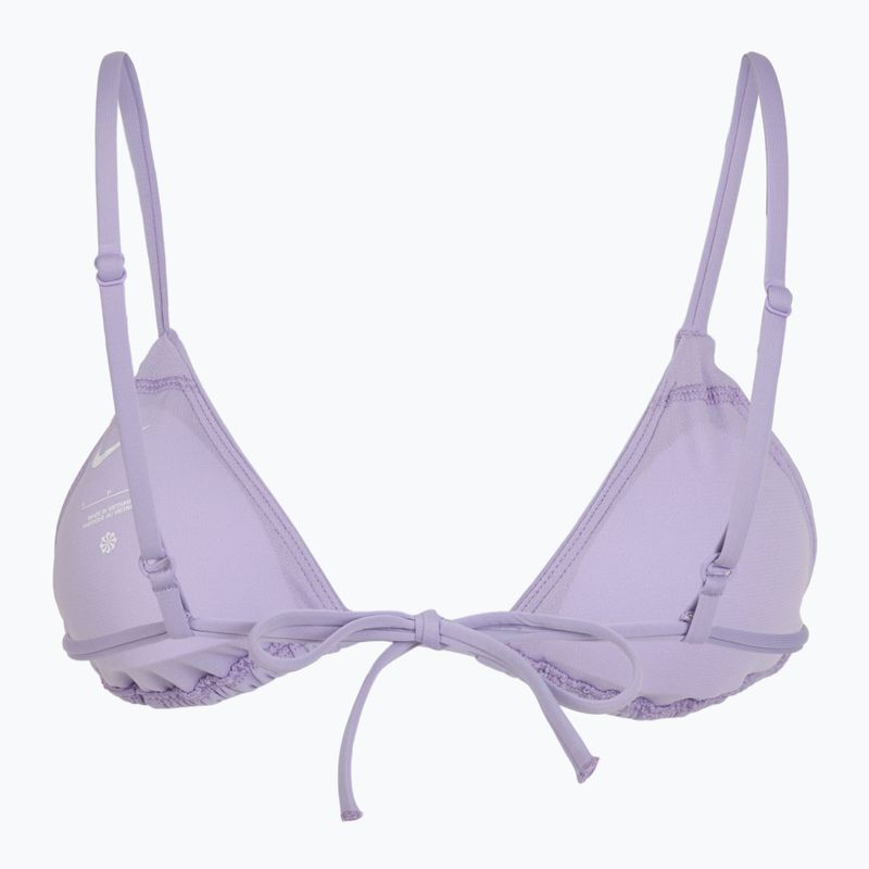 Plaukimo kostiumo viršus Nike Essential Triangle Bikini hydrangeas 2