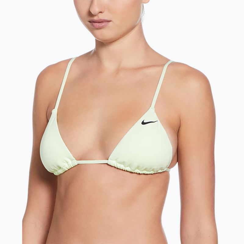 Nike Essential Triangle Bikini maudymosi kostiumėlio viršutinė dalis vos volt