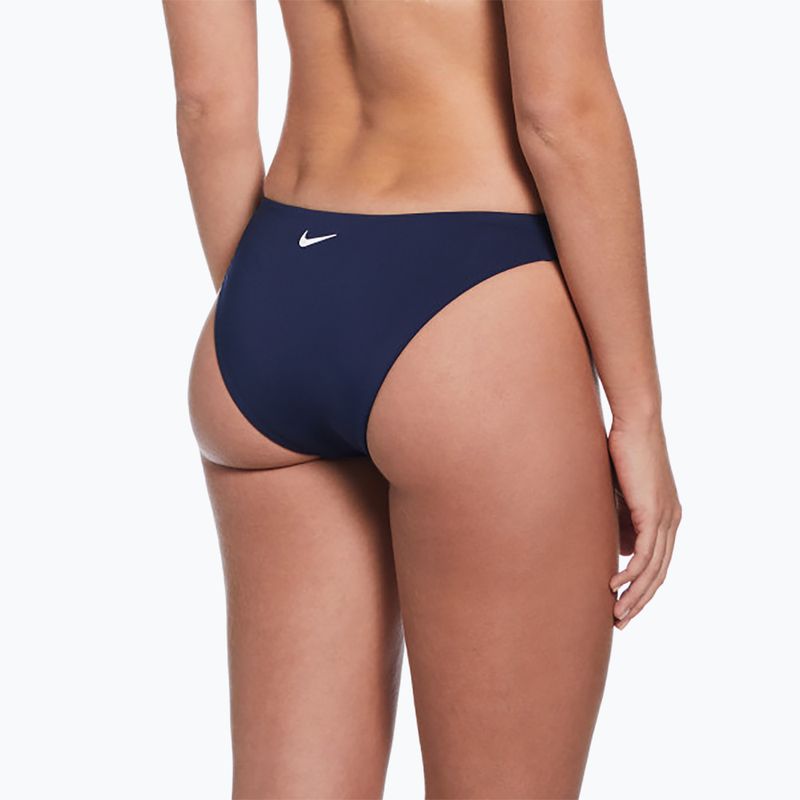 Moteriškas dviejų dalių maudymosi kostiumėlis Nike Essential Bralette Bikini midnight navy 5