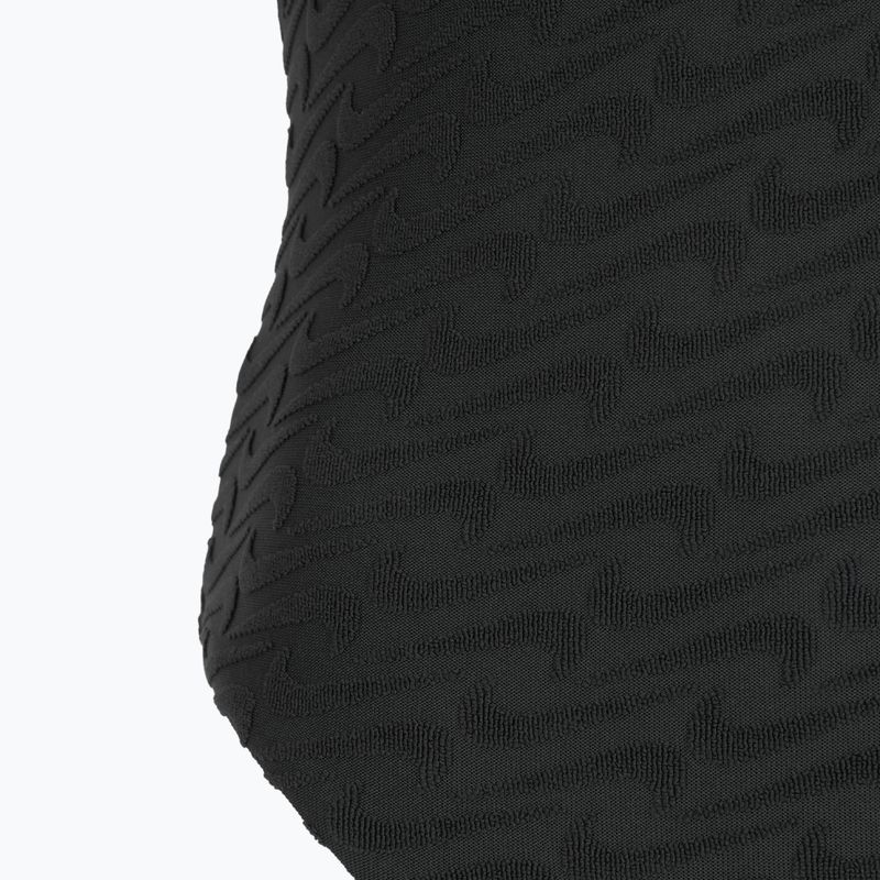 Moteriškas vientisas plaukimo kostiumas Nike Swoosh Link Y-Back black 3