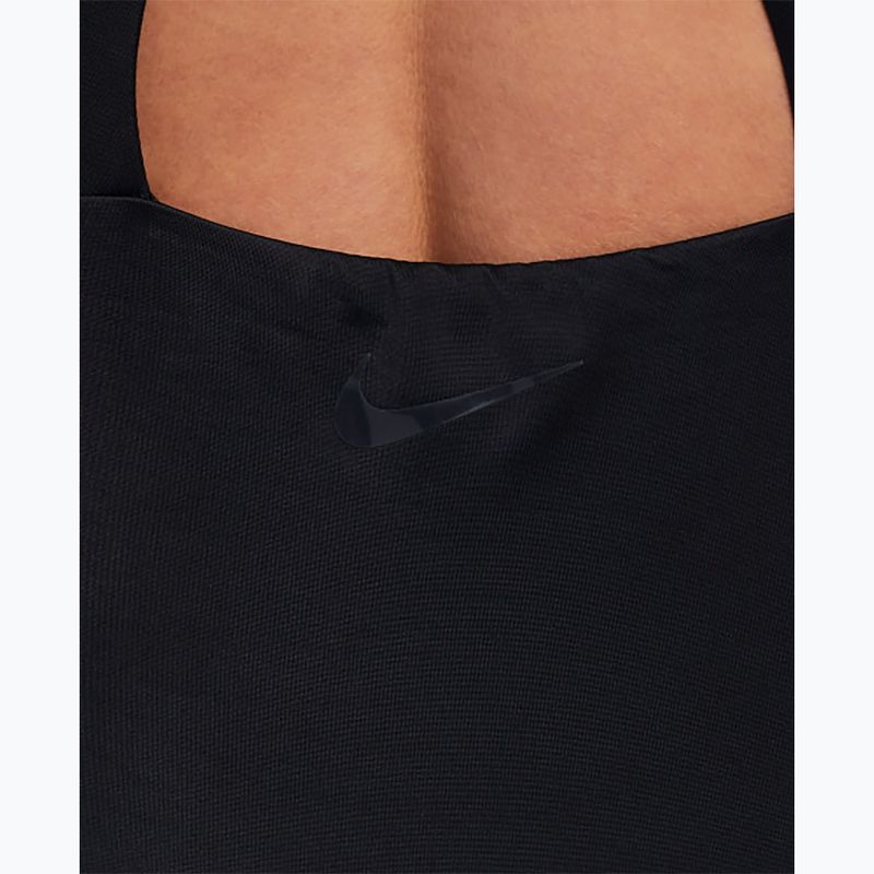 Moteriškas vientisas plaukimo kostiumas Nike Hydralock Fusion Racerback black 5