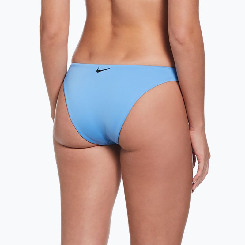 Moteriškas dviejų dalių plaukimo kostiumas Nike Essential Bralette Bikini university blue 5