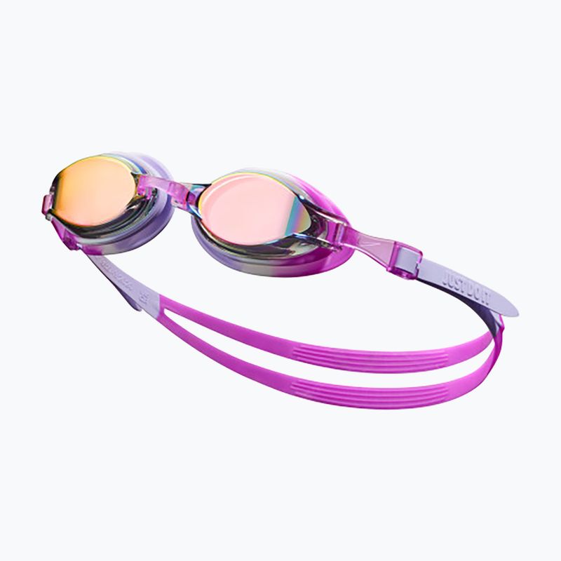Vaikiški plaukimo akiniai Nike Chrome Mirrored vivid purple