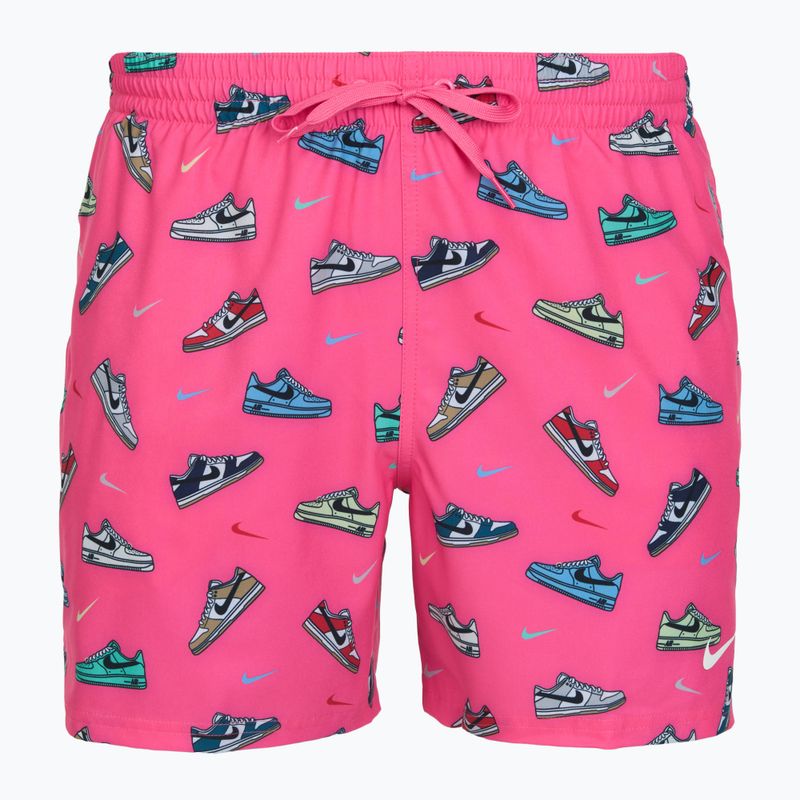Vyriški maudymosi šortai Nike Multi Print 5" Volley pinksicle