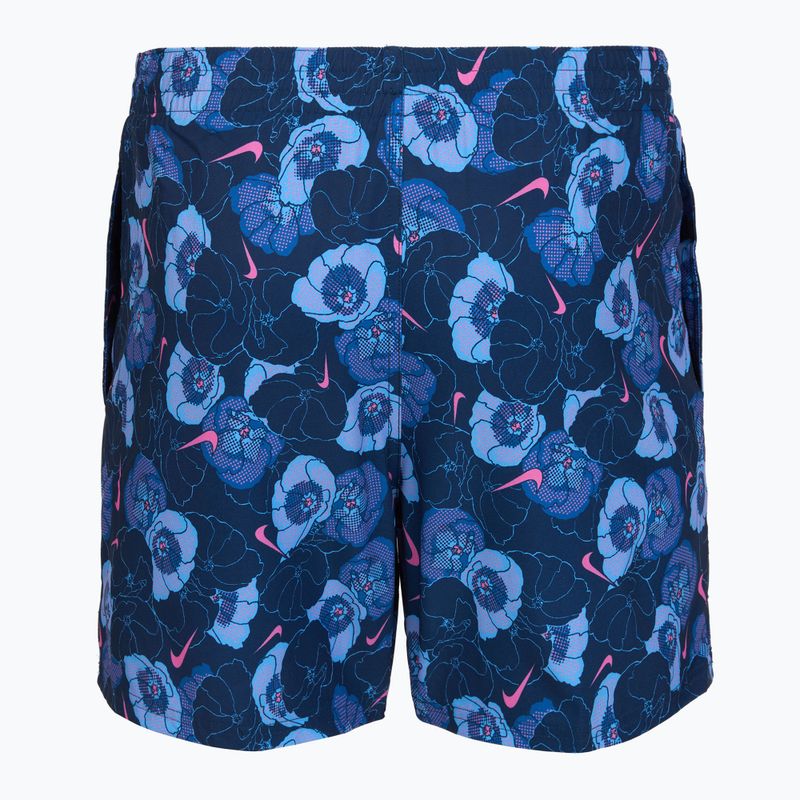 Vyriški maudymosi šortai Nike Multi Poppy Print 5" Volley midnight navy 2