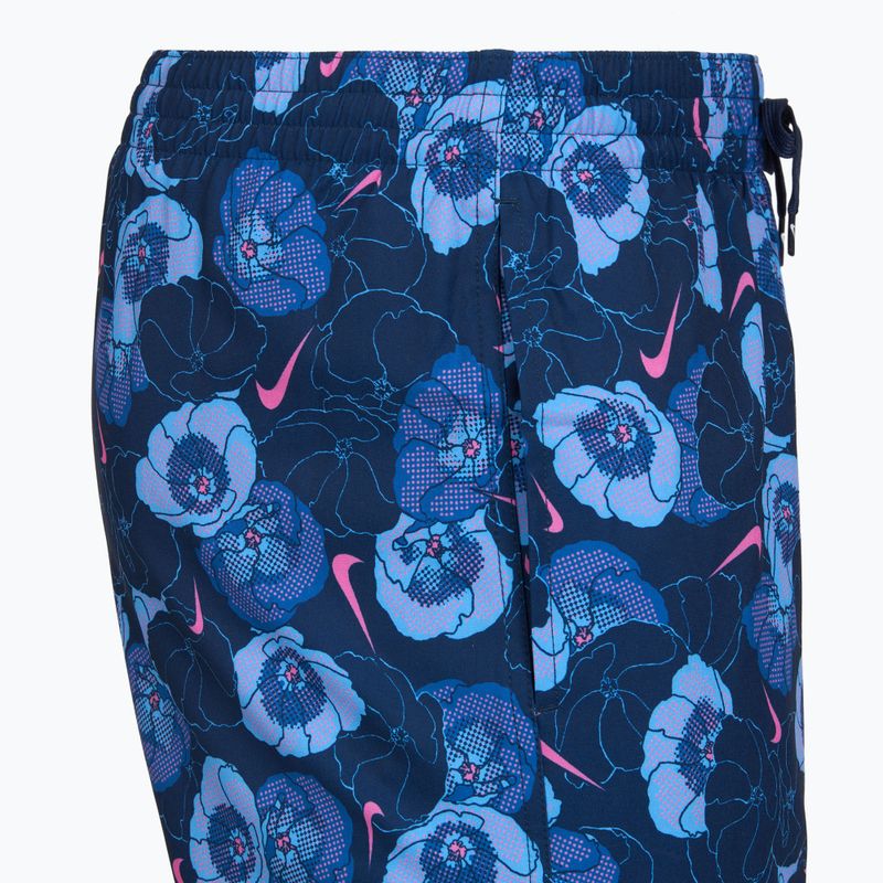 Vyriški maudymosi šortai Nike Multi Poppy Print 5" Volley midnight navy 3