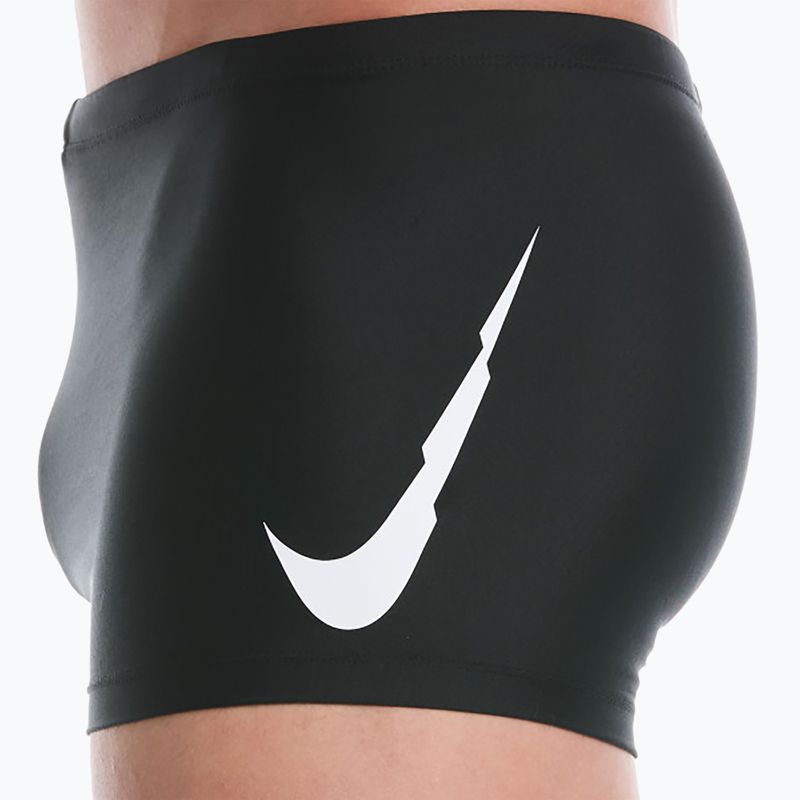 Vyriškos plaukimo trumpikės Nike Logo Graphic Square Leg black 4