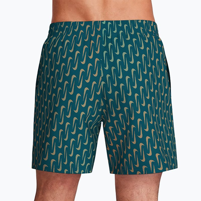Vyriški maudymosi šortai Nike Breaker Swoosh 5" Volley green abyss 4