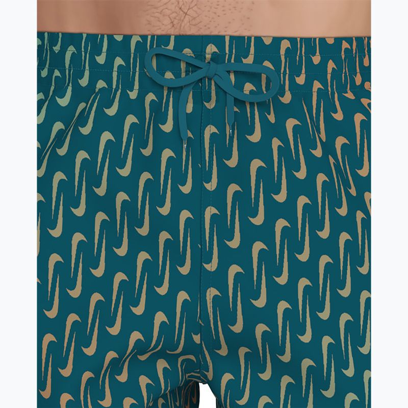 Vyriški maudymosi šortai Nike Breaker Swoosh 5" Volley green abyss 6