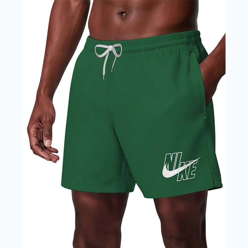 Vyriški maudymosi šortai Nike Lap Logo 5" Volley malachite 3