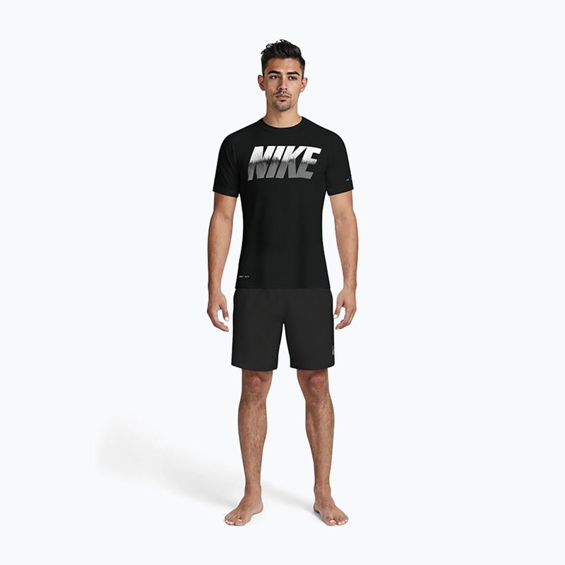 Vyriški marškinėliai Nike Hydroguard Ocean Merge black 2