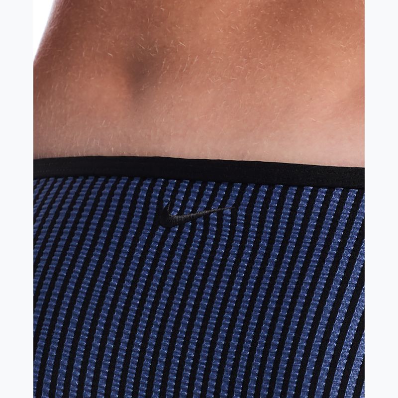 Maudymosi kostiumo apatinė dalis Nike Ripple Texture Hipster Bikini slate 4