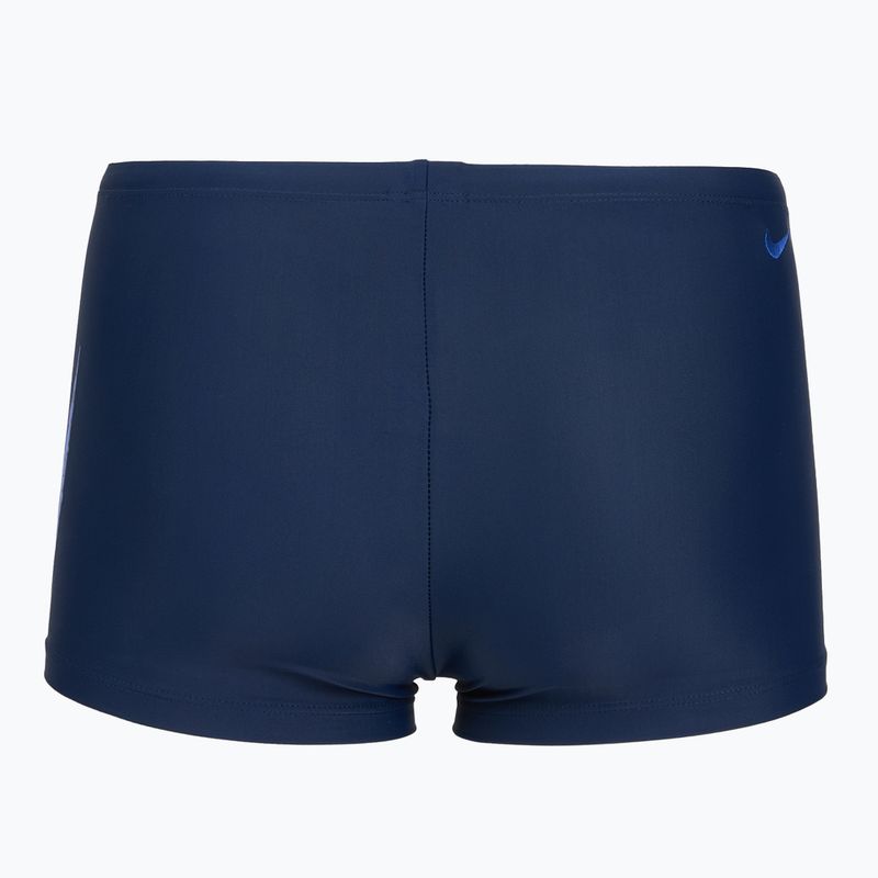 Plaukimo glaudės Nike Logo Graphic Square Leg midnight navy 2