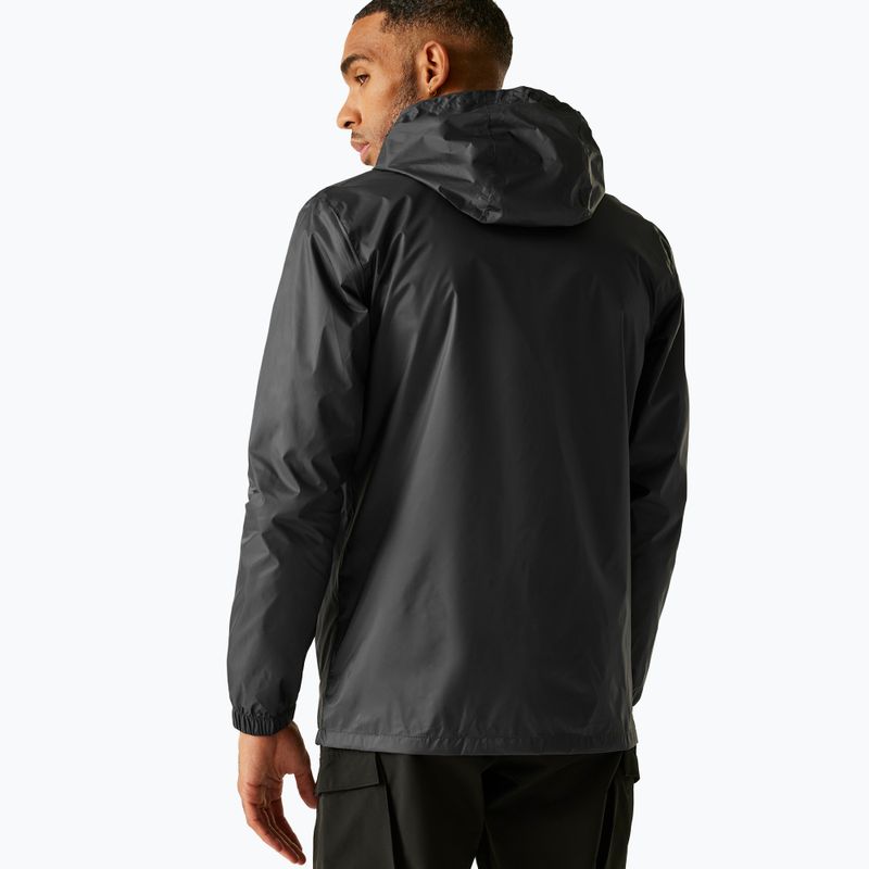 Vyriška lietaus striukė Regatta Pack-It III seal grey 3