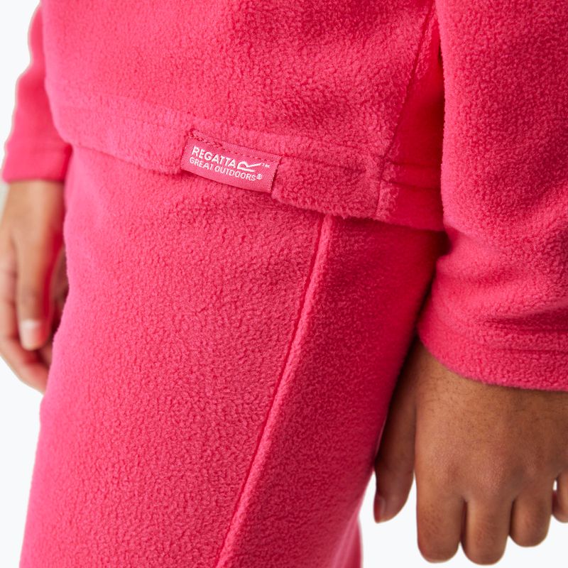 Vaikiški termoaktyvūs marškinėliai REGATTA Thermal Baselayer pink potion 5