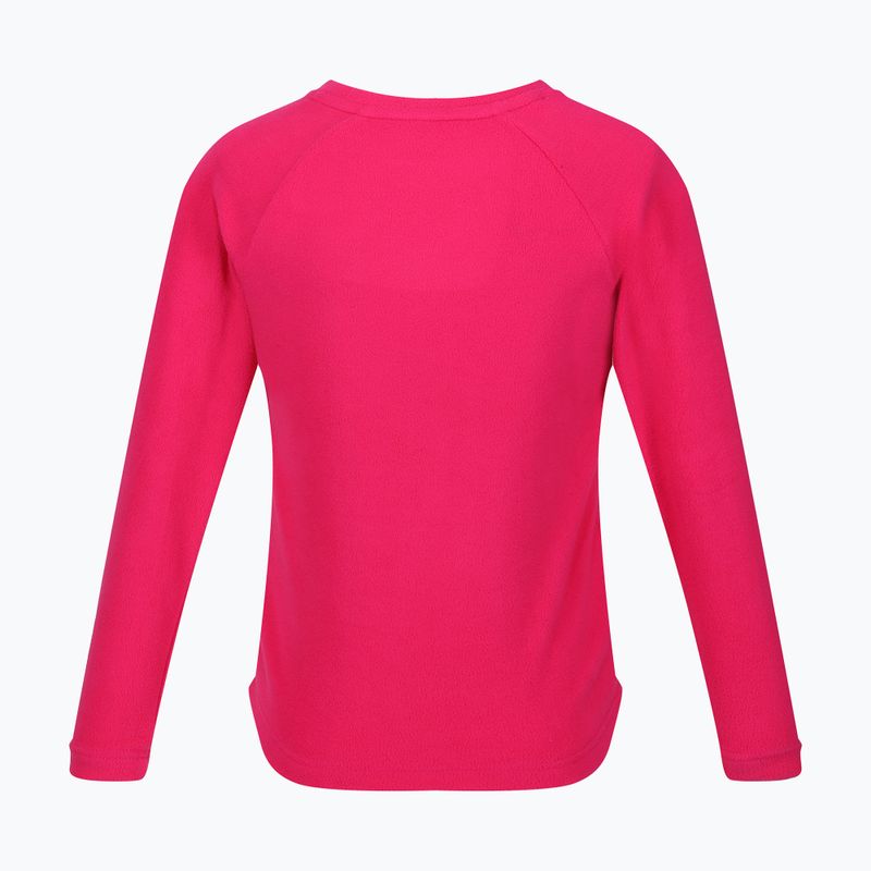 Vaikiški termoaktyvūs marškinėliai REGATTA Thermal Baselayer pink potion 7