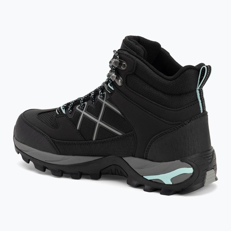 Moteriški trekingo batai REGATTA Samaris III black/beached aqua 3