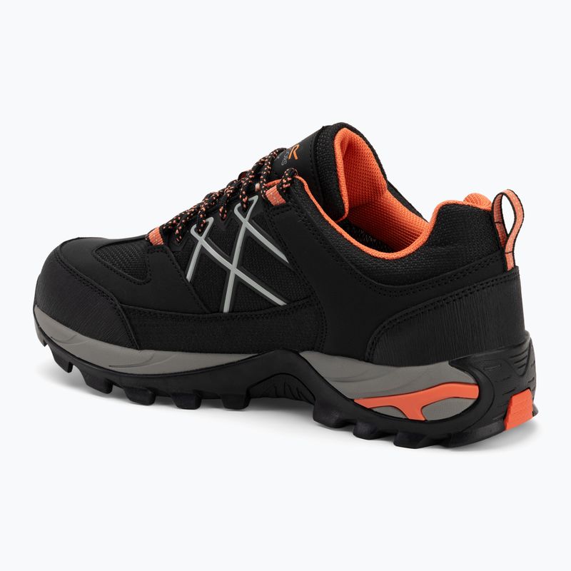 Moteriški trekingo batai REGATTA Samaris III Low black/satsuma 3