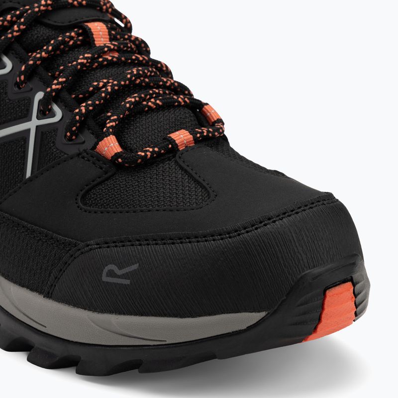 Moteriški trekingo batai REGATTA Samaris III Low black/satsuma 7