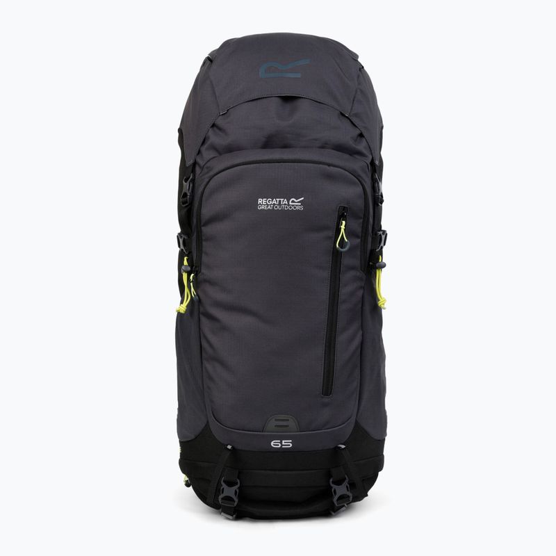 Žygio kuprinė REGATTA Highton V2 65 l black/seal grey