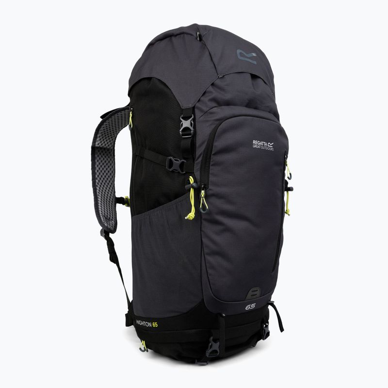 Žygio kuprinė REGATTA Highton V2 65 l black/seal grey 2