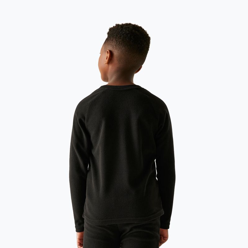 Vaikiški termoaktyvūs marškinėliai REGATTA Thermal Baselayer black 5