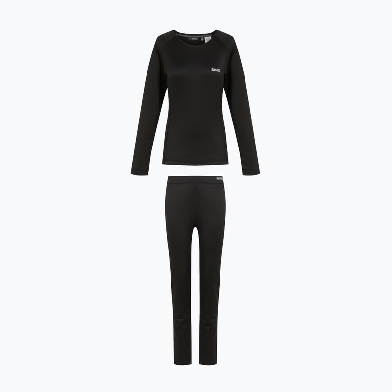 Moteriškas termo apatinių rinkinys Regatta Thermal Baselayer black 6
