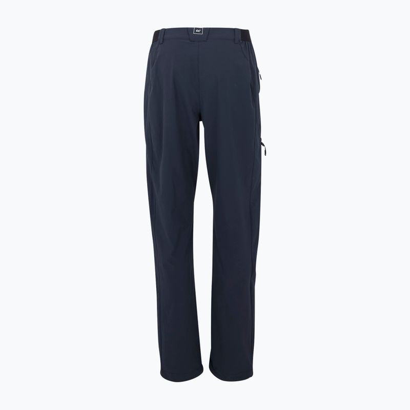 Moteriškos trekingo kelnės REGATTA Travel Light Packaway II navy 6