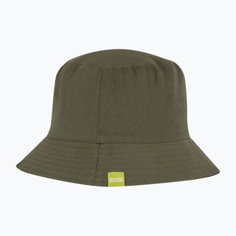 REGATTA The Flip vaikiška kepurė grenoble green camo/nephrite green 2