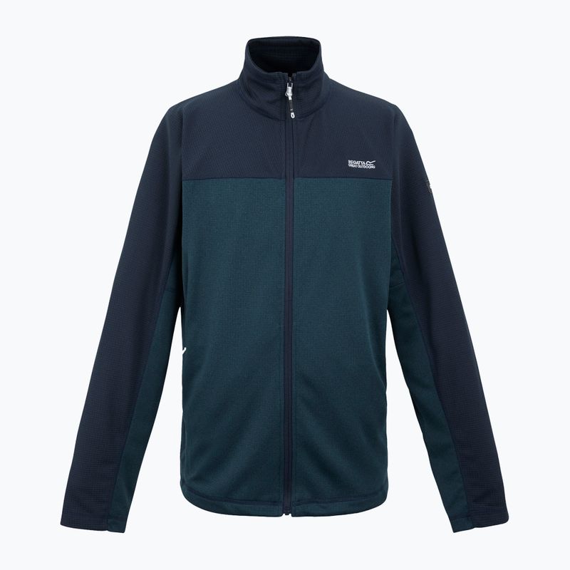Vyriškas džemperis REGATT Highton Full Zip Midlayer moonlight denim/navy 7