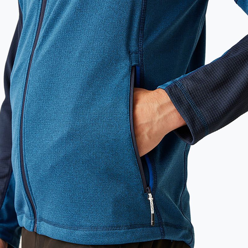 Vyriškas džemperis REGATT Highton Full Zip Midlayer olympian blue/navy 6