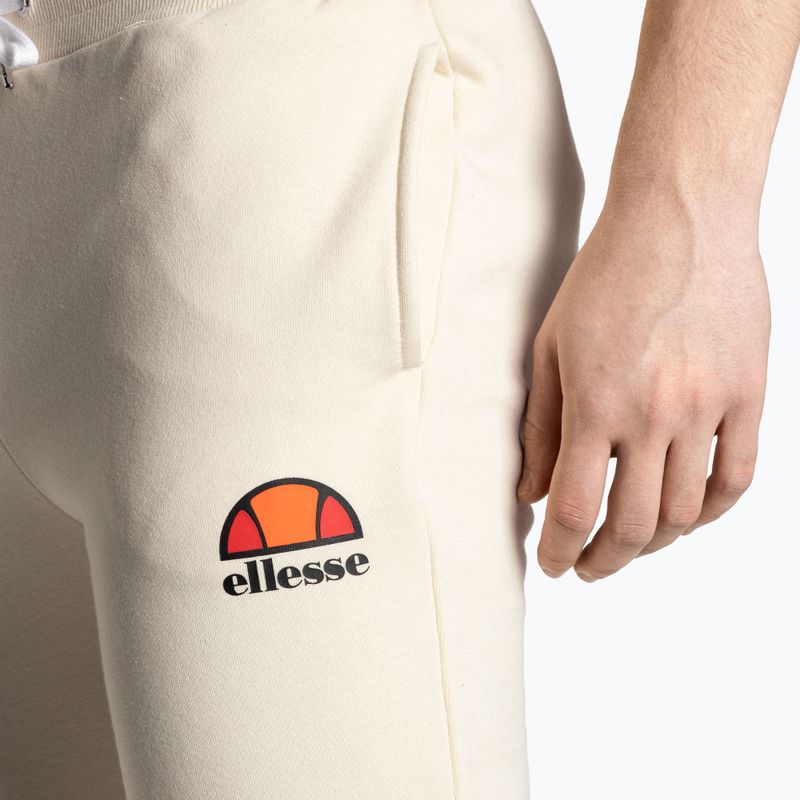 Vyriškos kelnės Ellesse Ovest Jog off white 3